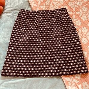 Brooks Brothers A-line tweed skirt! Size 12!